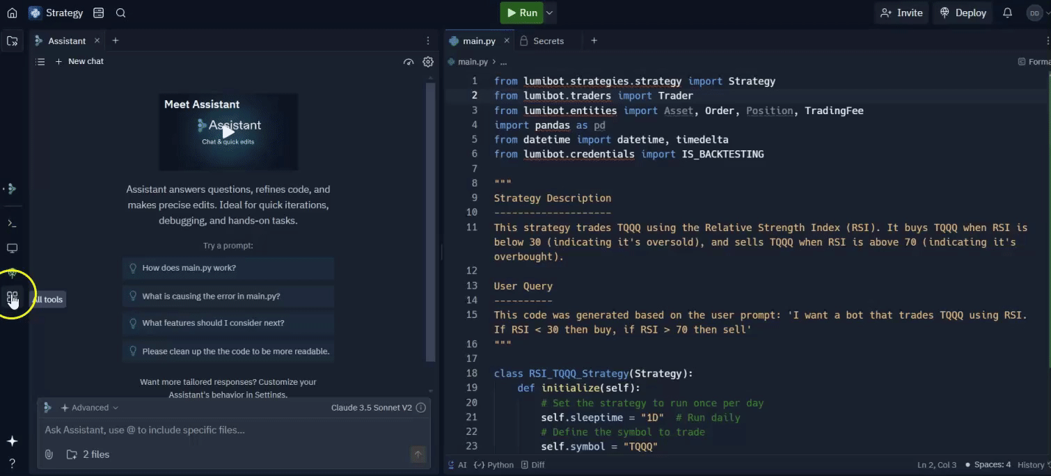 Backtesting With Replit